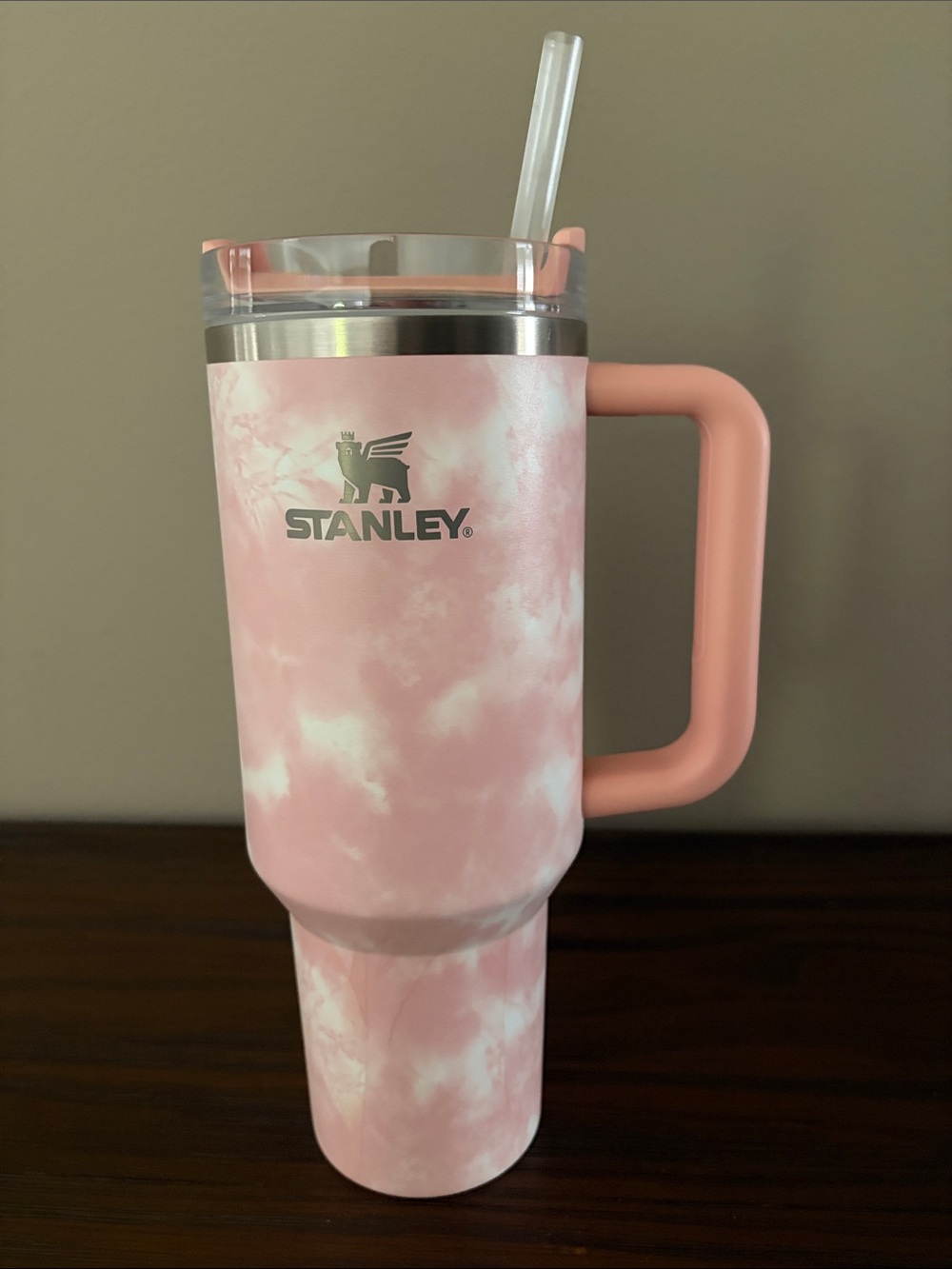 Limited Edition Pink Cloud Stanley, 40 oz, only used once.
